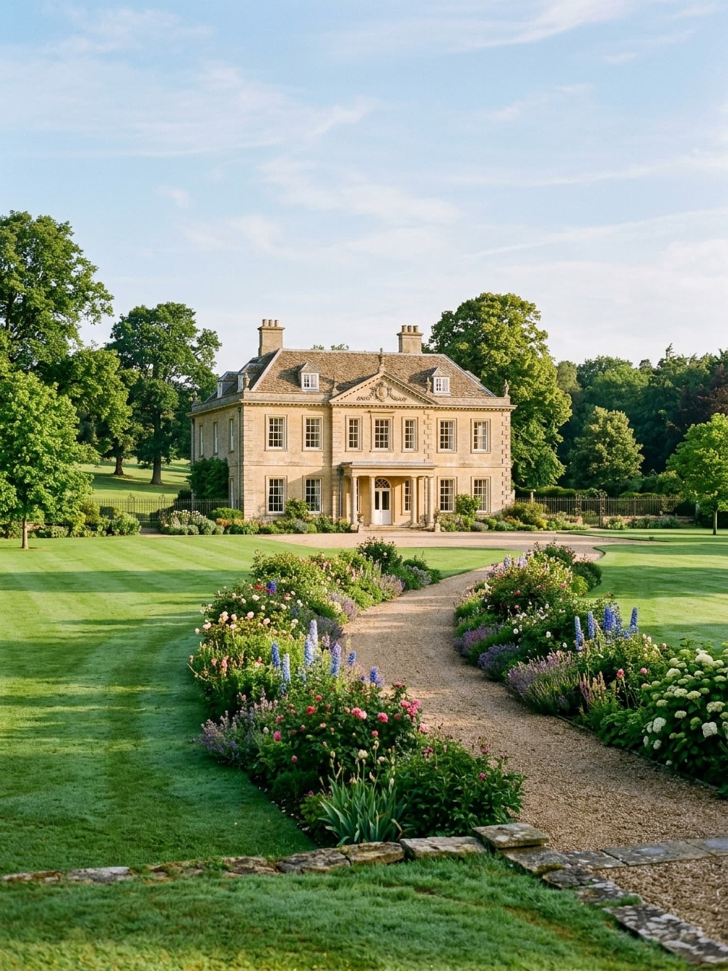 Georgian manor house and private peaceful grounds at Stewton House